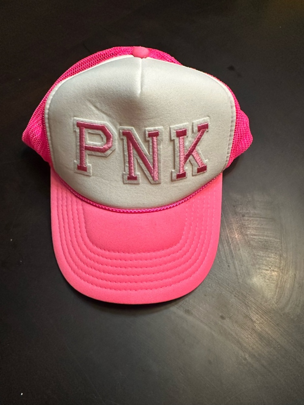 OTTO Hot Pink Mesh Trucker Cap